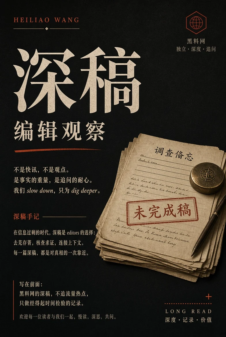 深稿媒体传播观察主题画面